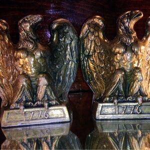 Vintage 1776 Eagle Bookends